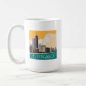 Chicago | Moderne skyline Koffiemok (Links)