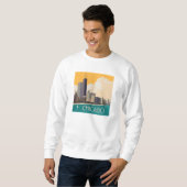 Chicago | Moderne skyline Trui (Voorkant volledig)