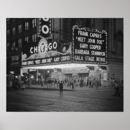 Chicago Movie Theater, 1941.  foto Poster