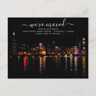 Chicago Moving Announcement Briefkaart