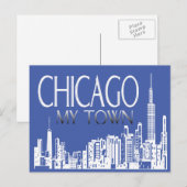 Chicago My Town Briefkaart (Voorkant / Achterkant)