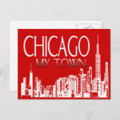 Chicago My Town Briefkaart (Voorkant / Achterkant)