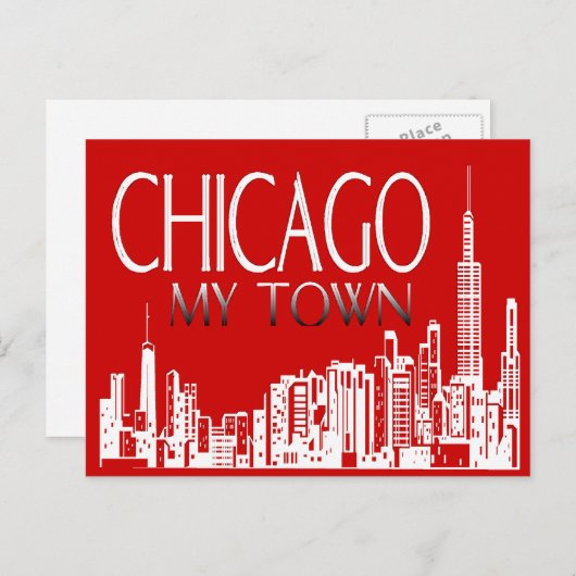 Chicago My Town Briefkaart (Voorkant / Achterkant)
