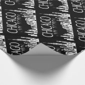 Chicago My Town  Gift Paper Cadeaupapier (Hoek)
