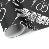 Chicago My Town  Gift Paper Cadeaupapier (Rol Hoek)