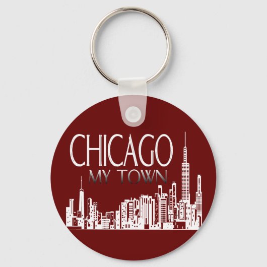 Chicago My Town Sleutelhanger (Voorkant)