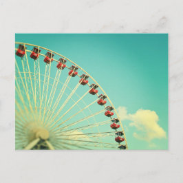 Chicago Navy Pier Ferris Wheel Briefkaart