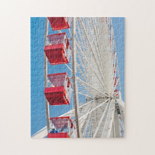 Chicago Navy Pier Ferris Wheel Puzzle Legpuzzel (Verticaal)
