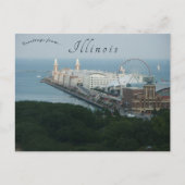 Chicago Navy Pier Illinois Briefkaart (Voorkant)