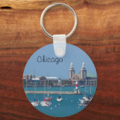 Chicago Navy Pier Sleutelhanger (Voorkant)