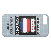 Chicago, Nederlands Amerikaans Scheepstelefoongeva Case-Mate iPhone Case (Achterkant (Horizontaal))