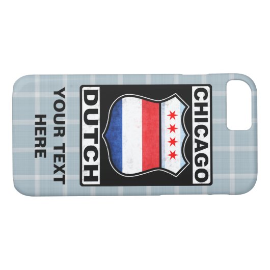 Chicago, Nederlands Amerikaans Scheepstelefoongeva Case-Mate iPhone Case (Achterkant (Horizontaal))