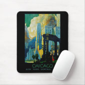 Chicago ~ New York Central Lines Muismat (Met muis)