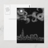 chicago night1 kopie 2 briefkaart (Voorkant / Achterkant)
