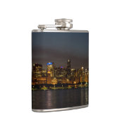 Chicago Night Cityscape Heupfles (Rechts)