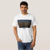 Chicago Night Cityscape T-shirt (Voorkant volledig)