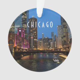 Chicago, Night Ornament