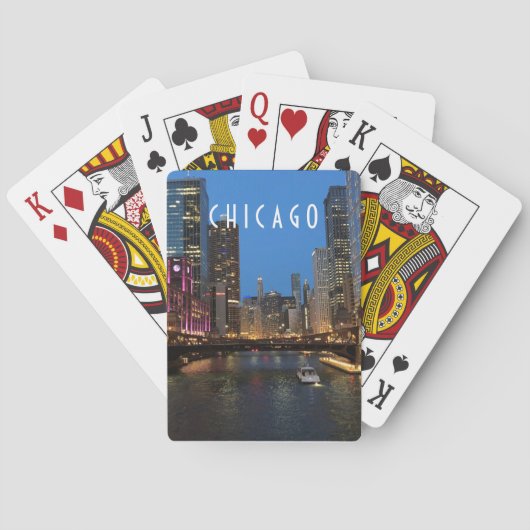 Chicago, Night Pokerkaarten (Achterkant)