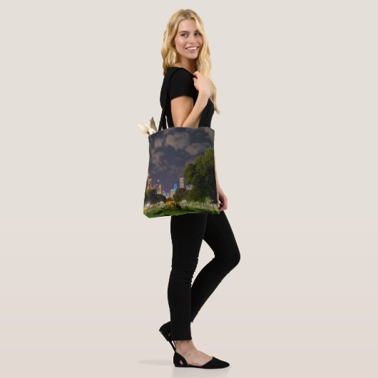 Chicago Night Sky Canvas tas (Op model)