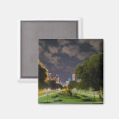 Chicago Night Sky Magnet (Voorkant / Achterkant)