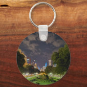 Chicago Night Sky Sleutelhanger (Voorkant)