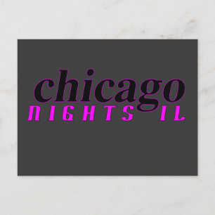 Chicago Nights briefkaart