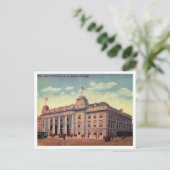 Chicago North Western Rail Road Depot 1910s Uitzic Briefkaart (Staand voorkant)