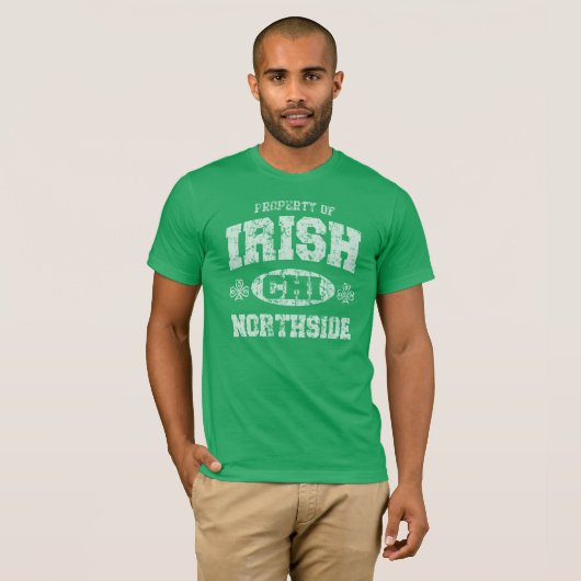 Chicago Northside Irish T-shirt (Voorkant volledig)