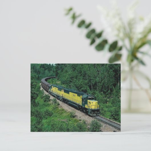 Chicago & Northwestern, EMD Briefkaart (Staand voorkant)