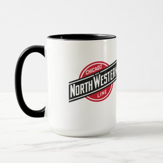 Chicago Northwestern  Railroad Logo Mok (Links)