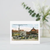 Chicago & Northwestern Railway, Des Moines, Iowa Briefkaart (Staand voorkant)