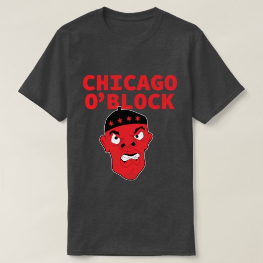 Chicago O'Block Hiphop T-shirt (Design voorkant)