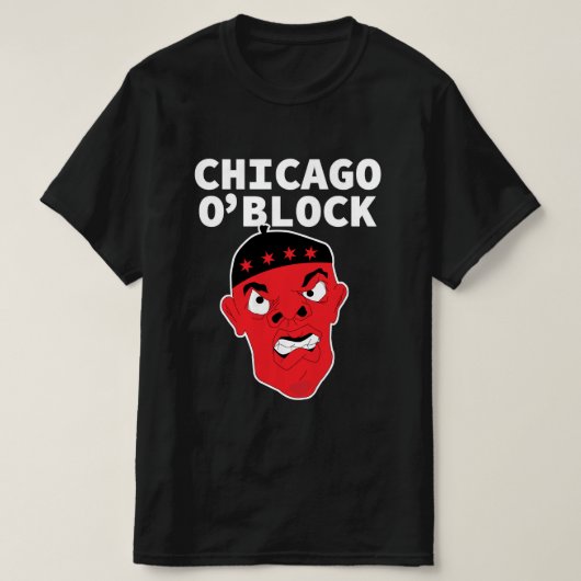 Chicago O'Block Hiphop T-shirt (Design voorkant)