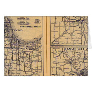 Chicago, Omaha, Kansas City