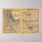 Chicago, Omaha, Kansas City Poster (Voorkant)