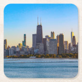 Chicago op het Onderzetter Dusk (Voorkant)