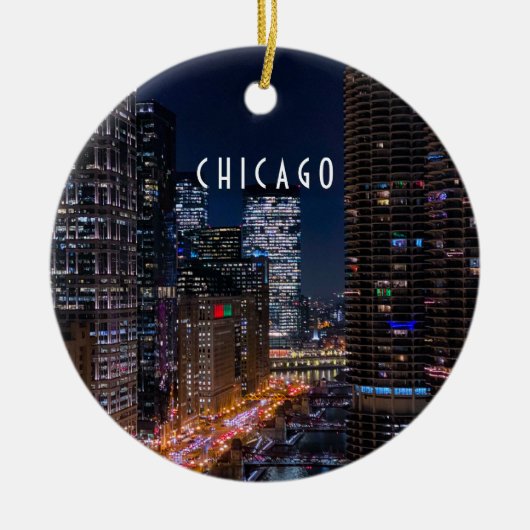 Chicago, Ornament Night Ceramic (Voorkant)