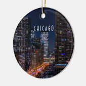 Chicago, Ornament Night Ceramic (Links)