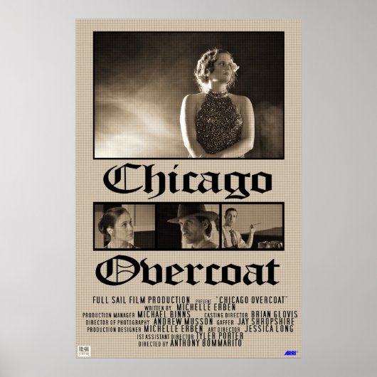 Chicago Overcoat Poster (Voorkant)