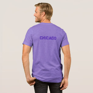 Chicago Paarse Graphic T-Shirt