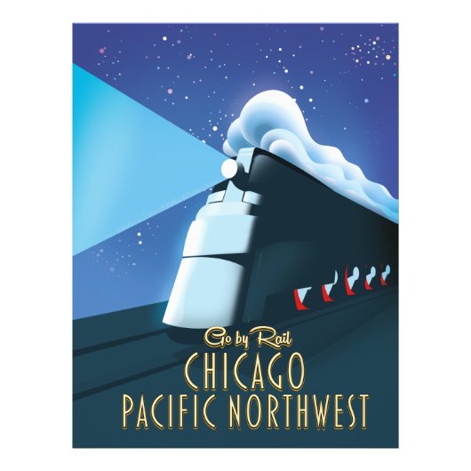 Chicago Pacific Northwest Foto Afdruk (Voorkant)