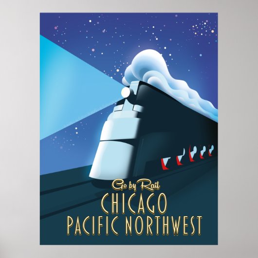Chicago Pacific Northwest Poster (Voorkant)