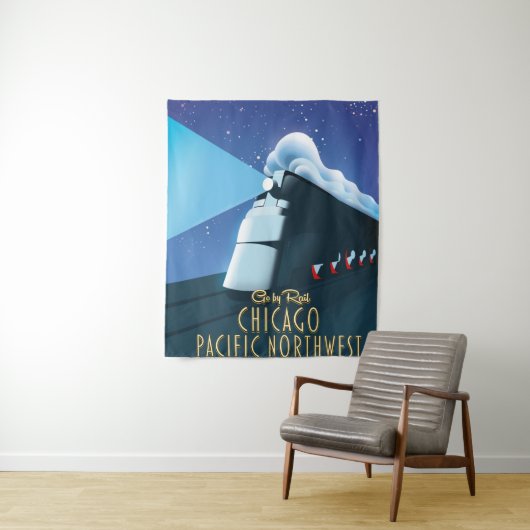 Chicago Pacific Northwest Wandkleed (In situ)