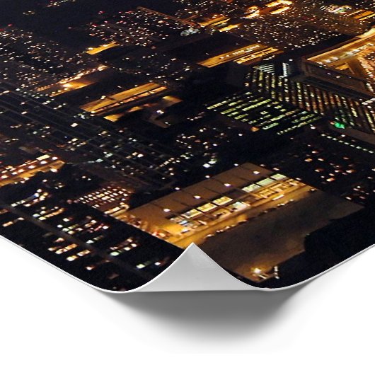 Chicago Panorama Poster (Hoek)