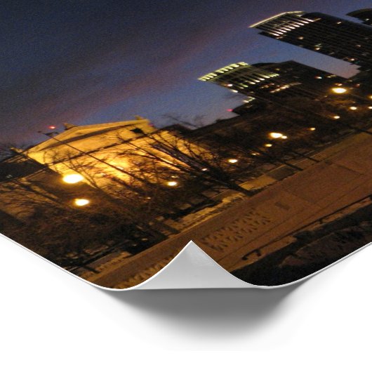 Chicago Panorama Poster (Hoek)