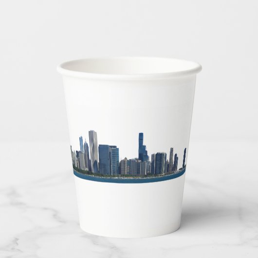 Chicago Papieren Bekers (Achterkant)