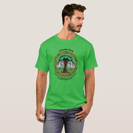 Chicago Park District, Lincoln Park T-shirt (Voorkant volledig)