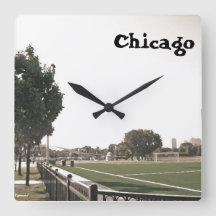 Chicago Park in Paint Daubs