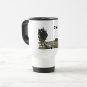 Chicago Park in Sepia Tones Reisbeker (Voorkant links)