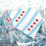 Chicago Patriottic Stropdassen, Elegant Chicago Fl Stropdas<br><div class="desc">Stropdas: Patriottic Chicago Flag mode and Illinois business design USA - love my country,  kantoor draag,  trip,  nationale patriots / sportfans</div>